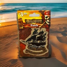 Pirates Of The Caribbean At Worlds End Clothing Patch Black Pearl Ship 2007