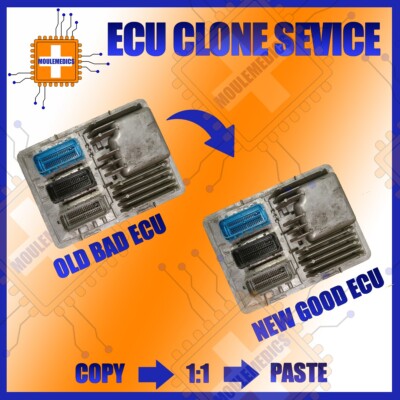 Cloning Service GMC Cadillac Chevy E80 ACDELCO ECM ECU PCM ''Plug & Play''