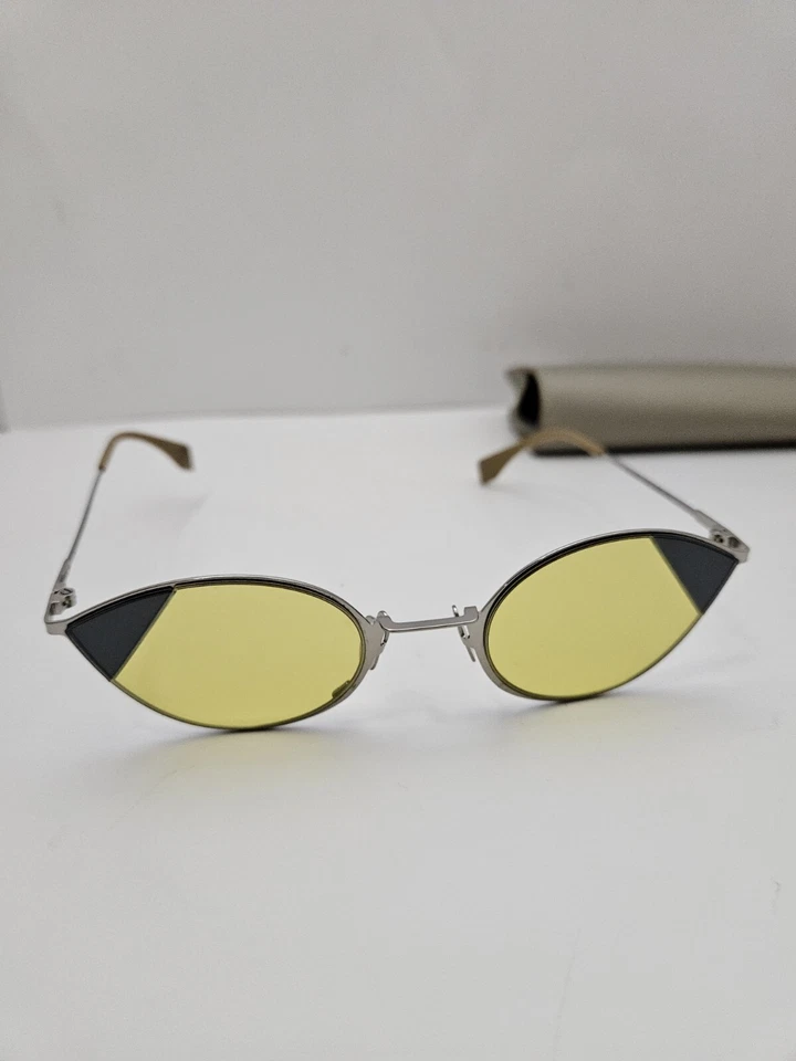 Gafas de sol Fendi ojo de gato FF0342/S B1ZHO dorado/beige 51 mm 8/10 Foto 4 de 4
