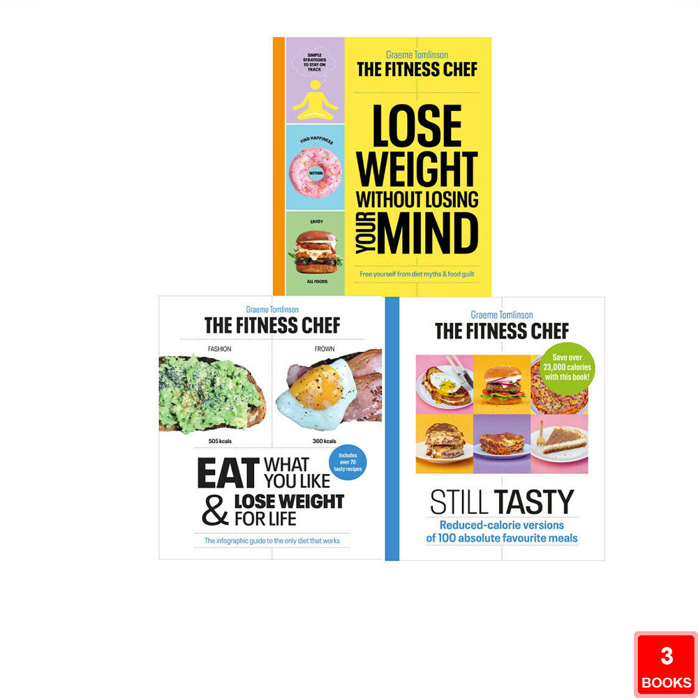 Graeme Tomlinson Fitness Chef Collection 3 Books Set Eat What You Like