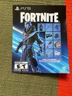Fortnite Cobalt Star Bundle Code + 1000 V Bucks (Unscratched) PS5 Exclusive NEW!
