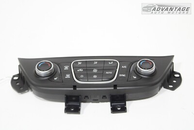 2018-2019 CHEVY EQUINOX DASHBOARD A/C AC HEATER CLIMATE TEMPERATURE PANEL OEM