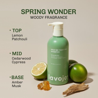 Lavojoy Shampoo Spring Wonder Anti Hair Loss 280ml US Free Tax | eBay