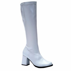ebay white gogo boots