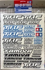 Tamiya RC TRF Logo Sticker Set # MM024