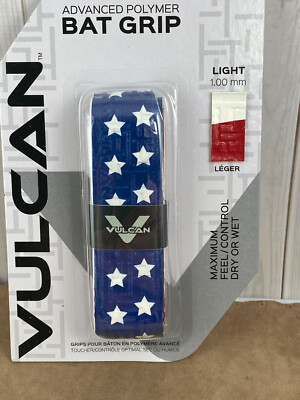 Get a Grip! Old Glory Bat Grip; Vulcan Grip Keeps Your Bat in your Hands