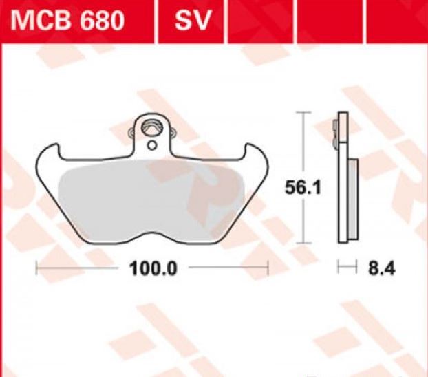 Plaquettes De Frein TRW Metal Fritte Pour BMW K 1200 S (K40) 167 Ch