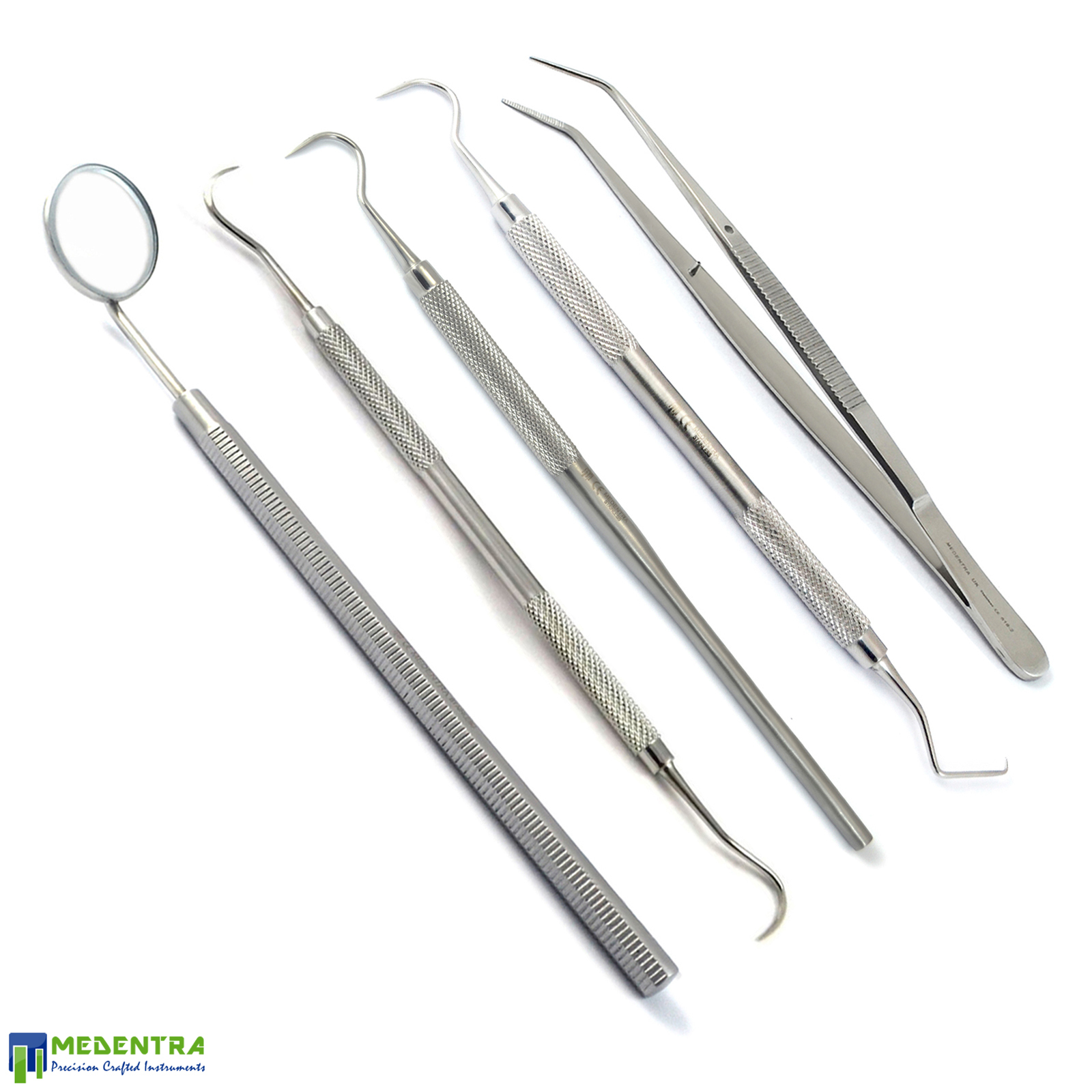 Hygiene Plaque Remover Dental Tooth Scraper Tools Kit Mouth Mirror
