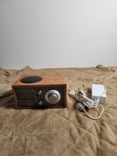 Tivoli Audio Model Satellite Sirius Xm Am/fm Table Radio Cherry Case Tested