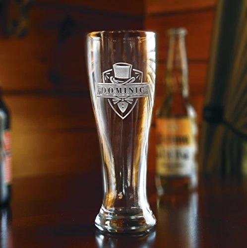 Crystal Imagery Pilsner Glasses