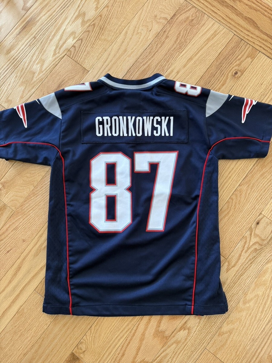 NIKE NFL NEW ENGLAND PATRIOTS ROB GRONKOWSKI JERSEY YOUTH M (10-12