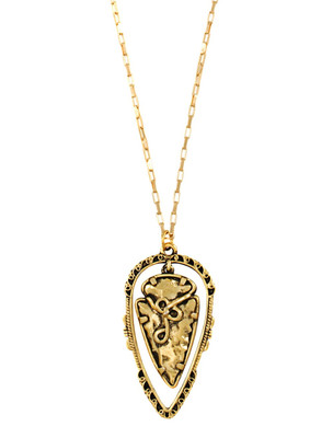 NEW VANESSA MOONEY Gold The Illuminations Arrowhead