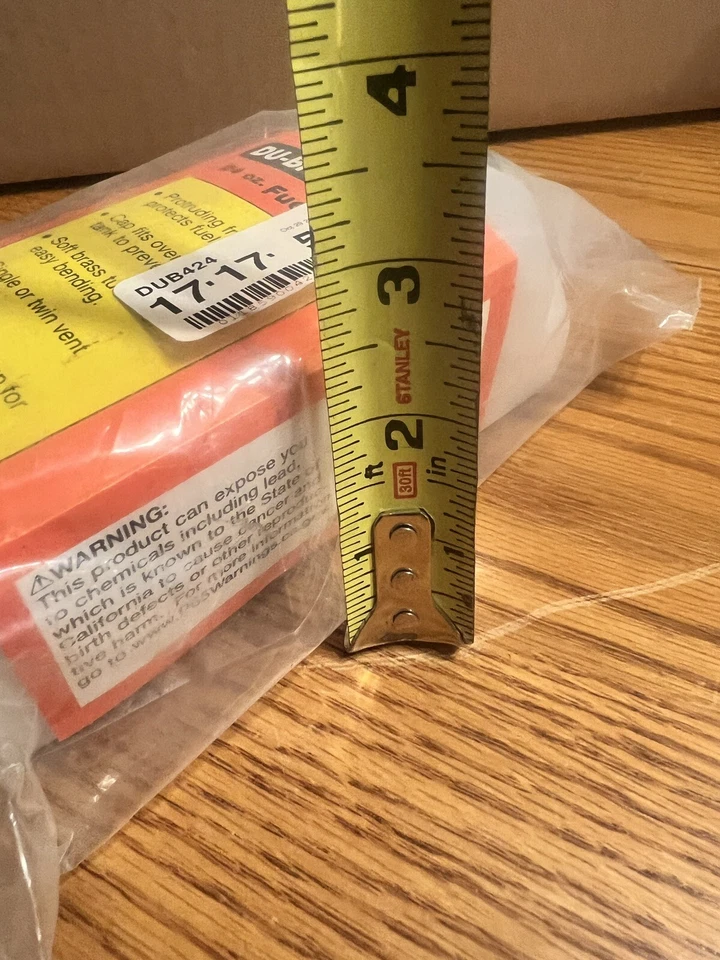 DU-BRO 424 S24 Square Fuel Tank 24 Oz - Image 3 of 3