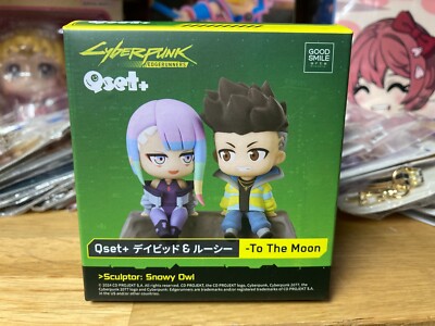 CYBERPUNK EDGERUNNERS DAVID & LUCY TO THE MOON QSET FIG