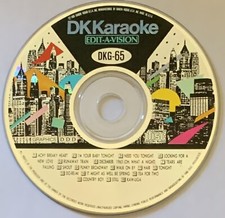 DK KARAOKE EDIT-A-VISION DISC DKG - 65 - MOST REQUESTED - RARE - OOP