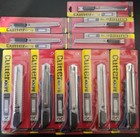 10pcs Box Cutter Knife Using Blade 18mm/9mm Refills Retractable Blade Snap100187