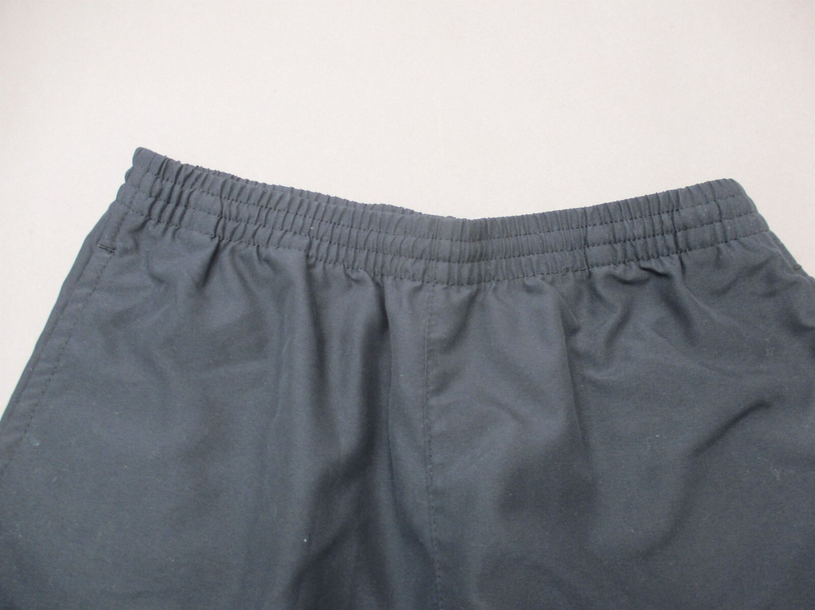 FILA Taglia M (8 10) Pantaloncini da corsa sportivi neri con tasca elasticizzati in vita 444