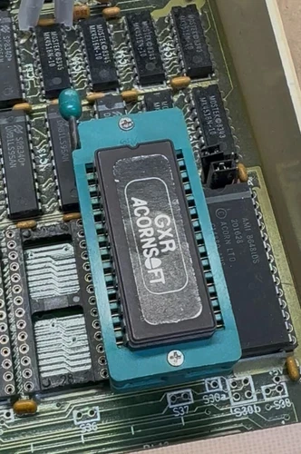 ACORN BBC MICRO ROM - ACORNSOFT GXR - GRAPHICS EXTENSION ROM