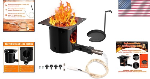 Kit de encendido Hot Rod para parrilla de pellets para piezas de repuesto Traeger Pit Boss - Imagen 2 de 11
