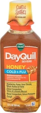 Vicks DayQuil Severe Cold & Flu Medicine Maximum Strength Honey  12 fl oz 6/2026