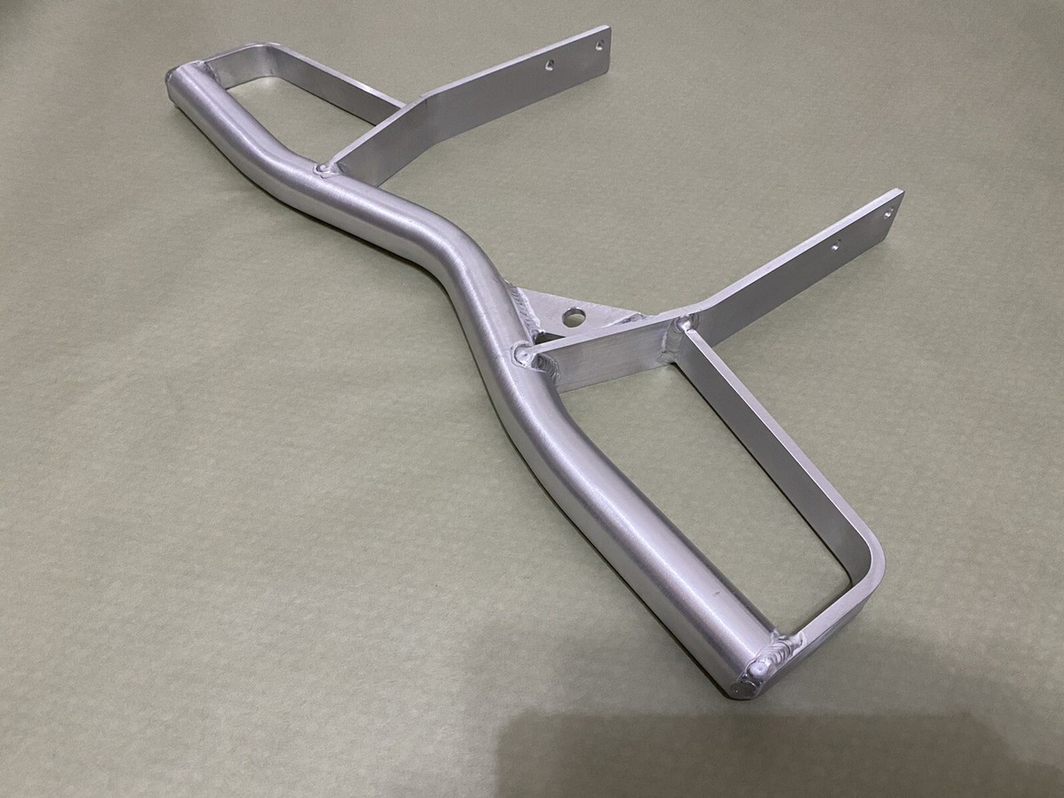 Kfx 700 Grab Bar Bumper Rack Brushed Aluminum. | eBay