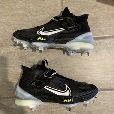 Size 7 - Nike Force Zoom Trout 8 Elite Black White Volt for  display picture 3