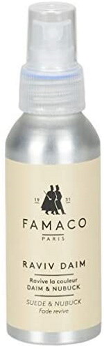Famaco Suede & Nubuck Fade Revive Restore Footwear Shoes Boots Dye Leather Spray