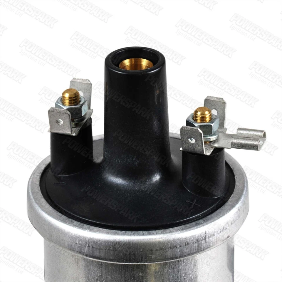 Lucas DLB101 12 Volt 3 Ohm Non Ballast Ignition Coil Standard Points 11040 - Image 3 of 4
