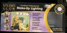 Studio Glow Vanity Make Up Light Cordless Portable Design. As Seen on TV
