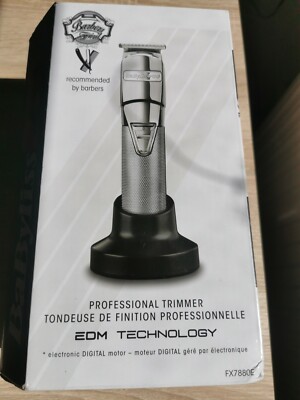 Babyliss Barber Trimmer Chrome FX7880E NEU 3030050144277