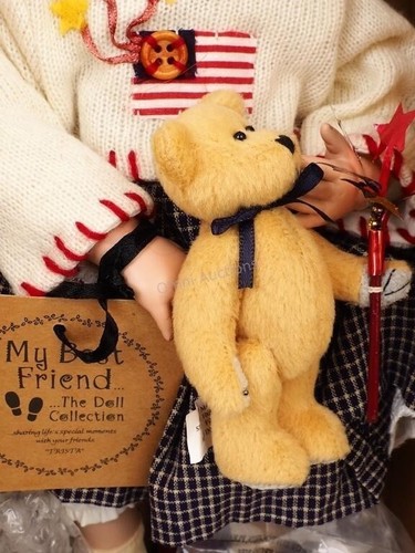 2003 Boyds Bear My Best Friend Trista With Sparkle Together We Stand Muñeca 4845 - Imagen 3 de 5