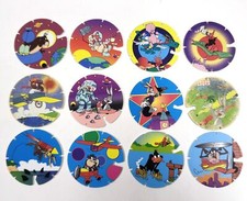 Vintage 1990s Tazos Flying Flippo's Looney Tunes – Séries 251-290 de Collection