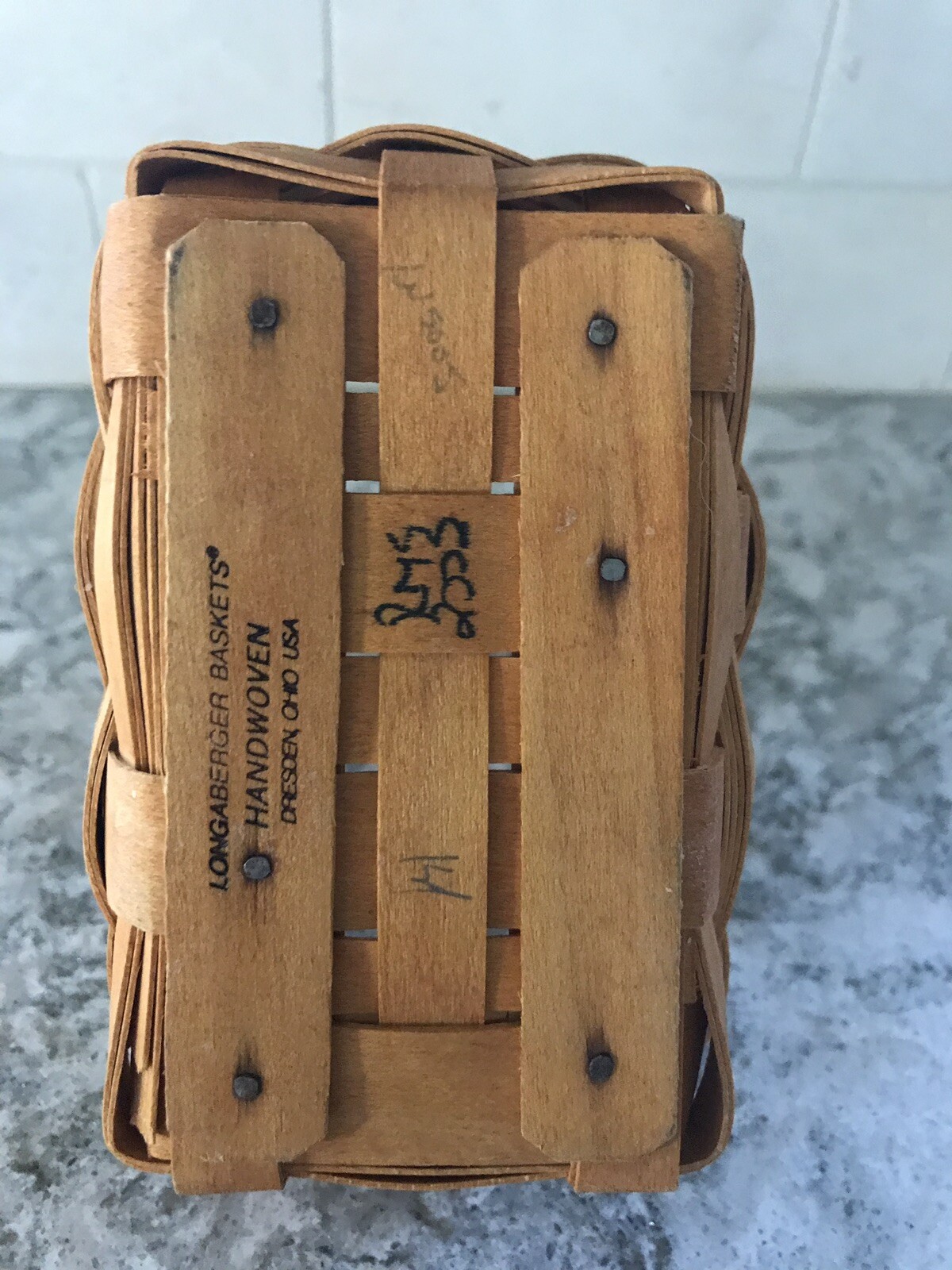 LongabergerSET OF 4 Baskets & 2 Tieons eBay