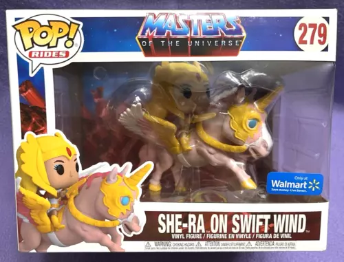 New She-Ra on Swift Wind Funko Pop! Rides Vinyl Figures #279 Masters of the Univ