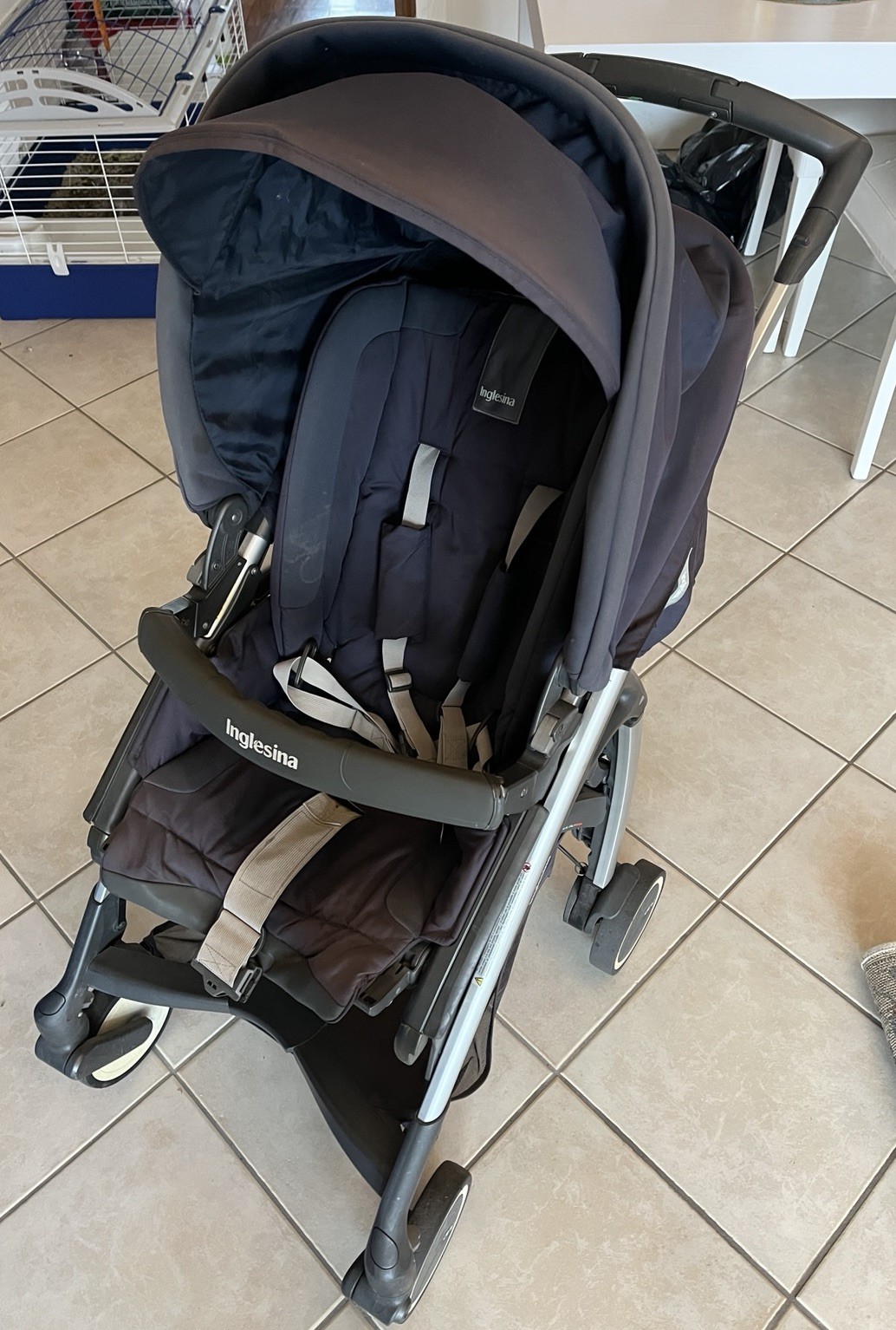 Trio Inglesina Avio Blu Navy - Passeggino, Navicella, Ovetto - Completo Ottimo!