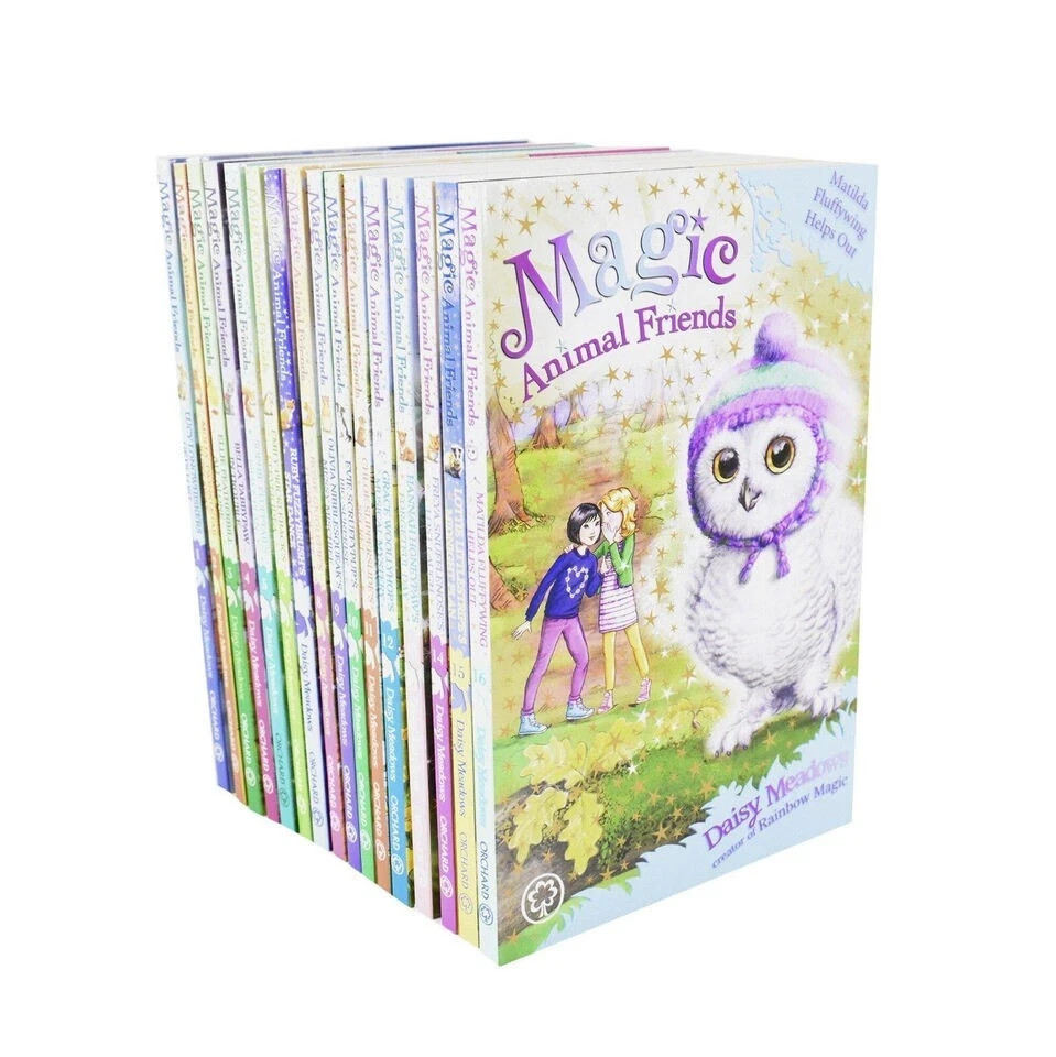 Daisy Meadows Magic Animal Friends Enchanted Animals 16 Books Set Molly Twinkle