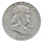 1959 Franklin Half Dollar Estate Coin Collection *135