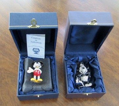 Arribas Brothers, Steamboat Willie and Mickey Mouse, Swarovski  Crystal