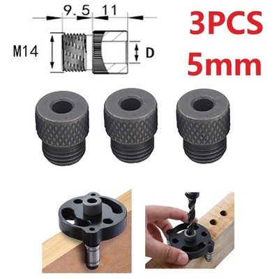 Bohrfutter Hülse Adapter High Carbon Stahl Material Holzbearbeitung 0,2 Zoll