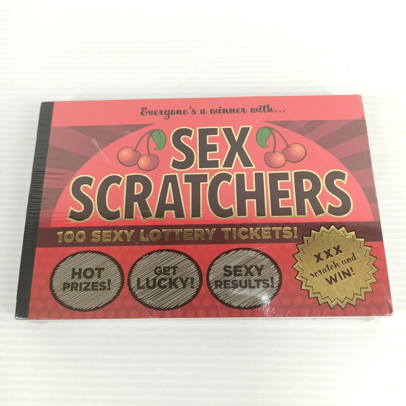 Sex Scratchers: 100 Sexy Lottery Tickets to Scratch and Win! Sealed Booklet