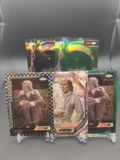 2025 Topps Chrome F1 James Hunt  5 Card Lot Feat. 3 Numbered, 2 Floor It