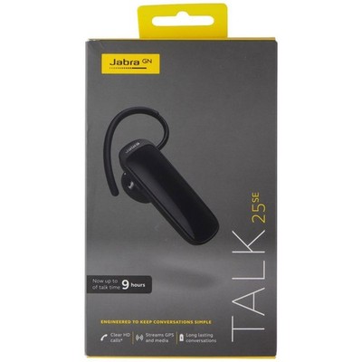 Jabra Talk 25 SE Bluetooth Headset - Black for sale online | eBay