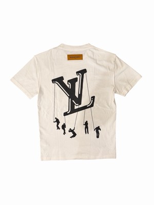 Size S - LOUIS VUITTON x VIRGIL ABLOH Floating Logo Deconstructed T Shirt 