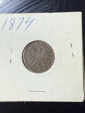 1874 Germany 2 Pfennig Coin