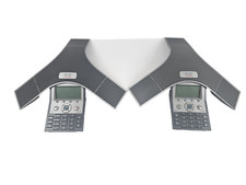 Lot of 2 Cisco CP-7937G Unified IP Conference Station UC Phone 7937 UNTESTED