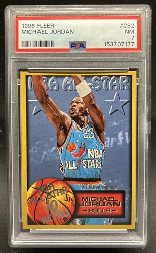 Jordan 1996 Fleer Jordan #282