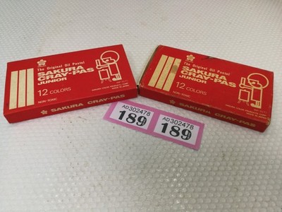 SAKURA Cray-PAS JUNIOR Ölpastelle 2 Packungen 12 +11