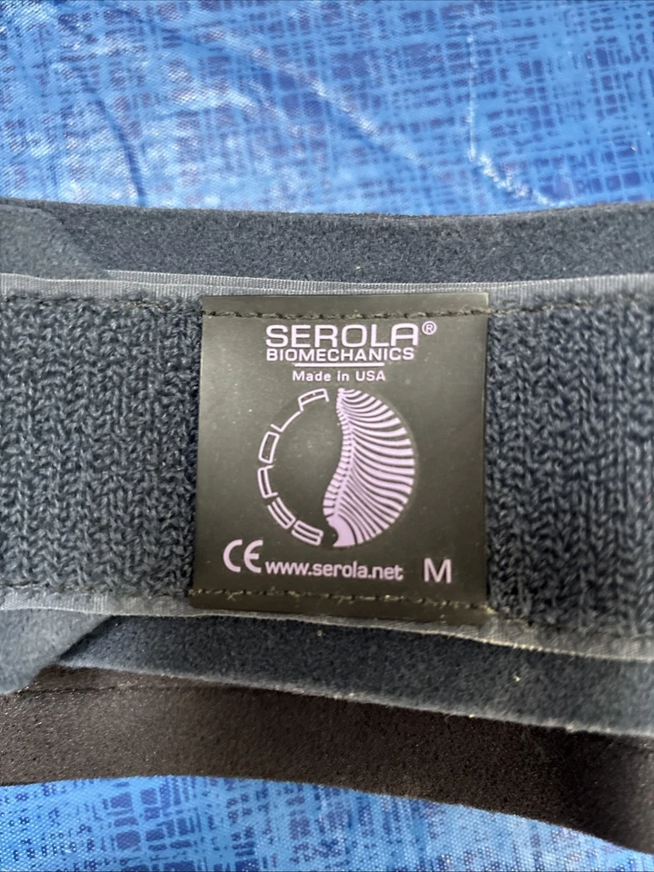 Cinturón Serola Mediano 36" Cadera Sacroilíaco Baja Espalda Problema BIOMECÁNICA Foto 3 de 4