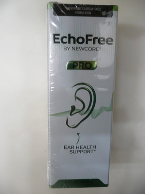 Newcore EchoFree Pro Drops For Ear Health Support Tinnitus relief Exp 10/2027