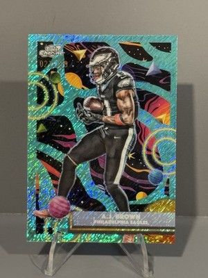 2025 Topps Cosmic Chrome Football A.J. Brown #80 Philadelphia Eagles